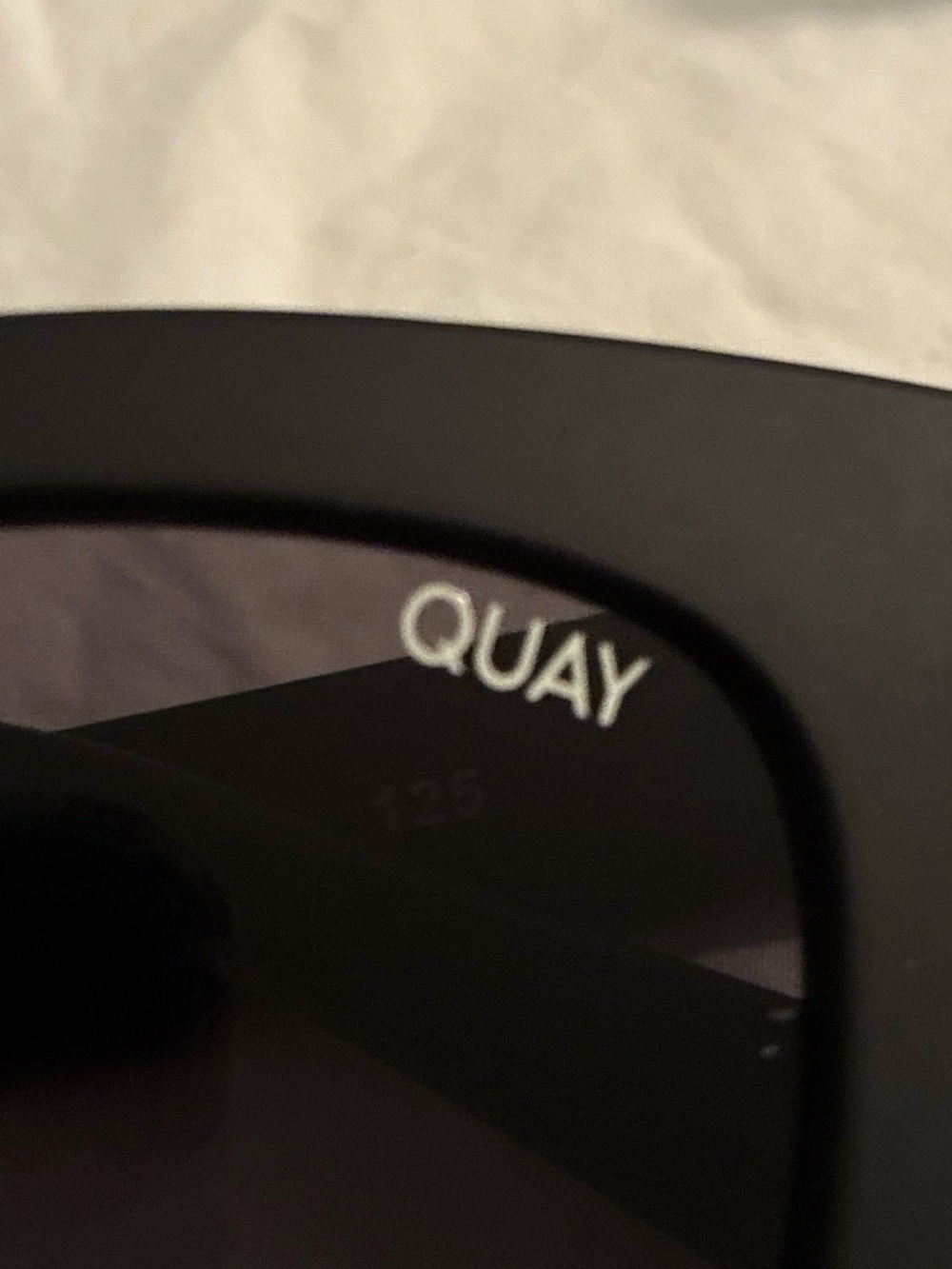 Quay Australia Black Oversized Square Sunglasses - Picture 3 of 5